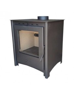 ESTUFA DE LEÑA GRETA 510X465X675 96KW 2