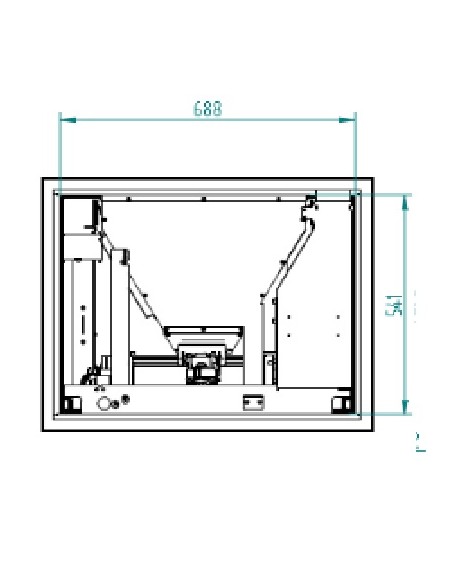 CASSETE INSERTABLE ESTUFA DE PELLET FIRST 8KW