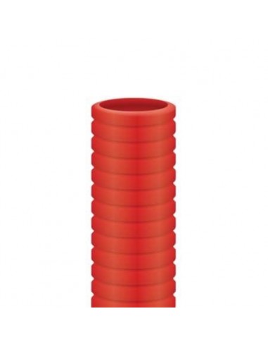 ROLLO 50MT TUBO CORRUGADO 125MM ROJO