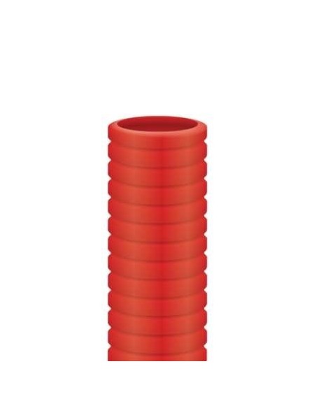 ROLLO 50MT TUBO CORRUGADO 125MM ROJO