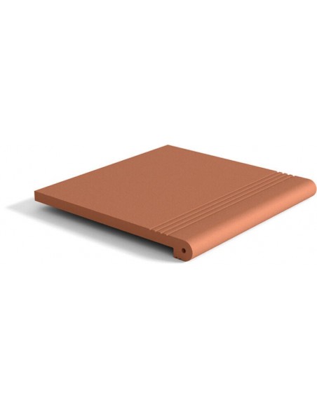 PELDAÑO 33X32X3 TERRACOTA ROJO LEUCA 6PZ