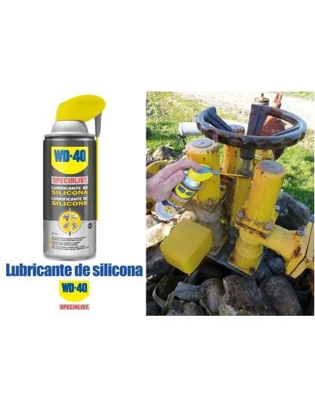BOTE 400ML LUBR. SILICONA  SPEC. *WD40