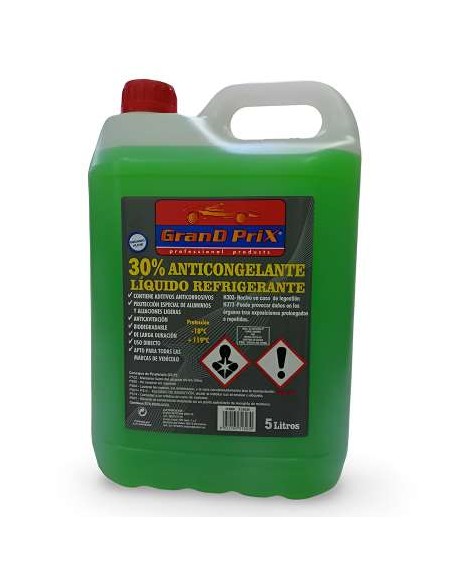 GARRAFA 5LT ANTICONGELANTE 30 GRANDPRIX