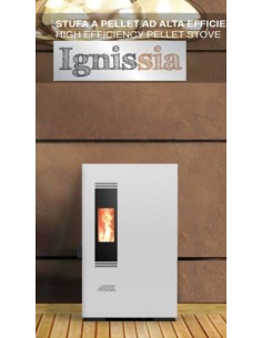 ESTUFA DE PELLET IGNISSIA CAMI BLANCA 2