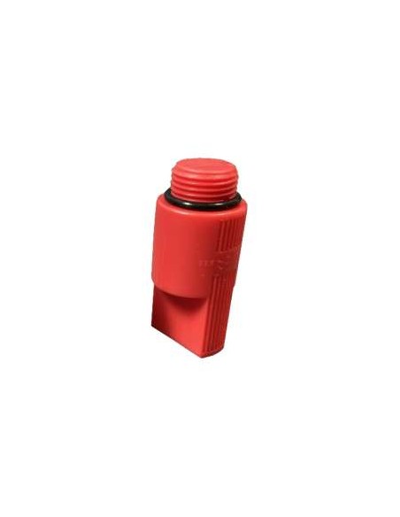 TAPON ALICATADO ROJO CON JUNTA DE 1/2"