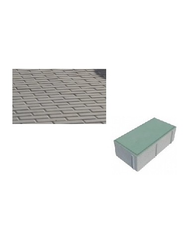 ADOQUIN D/CAPA 6X20X20 GRIS HOLANDA