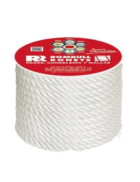 CARRETE CUERDA CABLEADA BL 4C 8MM/25M