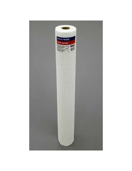 M2. FIBRA DE VIDRIO PARA REVOCO YESO  BLANCA 1ML  ROLLO 50M