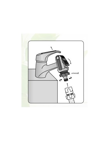 ADAPTADOR UNIVERSAL GRIFO DOMÉSTICO