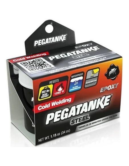 PEGATANKE EPOXICO ACERO NEGRO 44GR