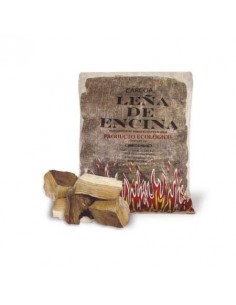 SACO 8KG.LEÑA DE ENCINA ECOLOGICA CAR