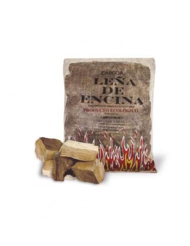 SACO 8KG.LEÑA DE ENCINA ECOLOGICA CAR