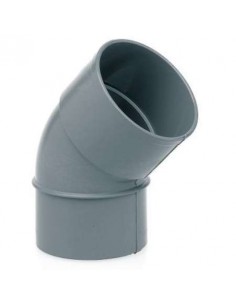 CODO PVC 45G M-H JP 125MM GRIS