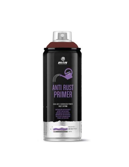 BOTE SPRAY IMPRIMACIÓN MTN PRO ANTIOXIDANTE ROJA 400ML