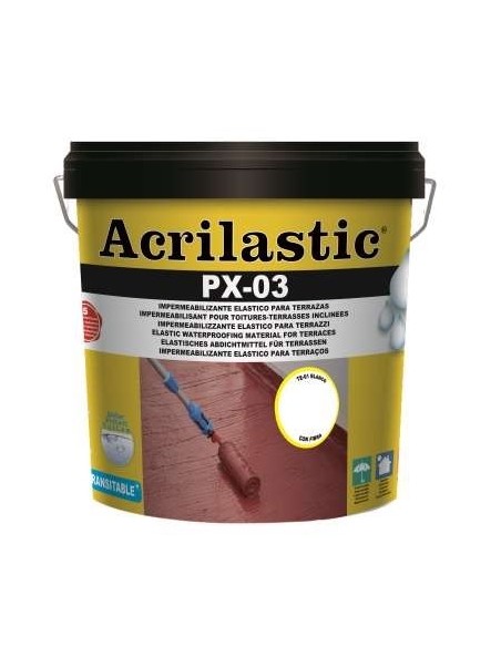 BOTE 15LT IMPERMEABACRILASTIC PX03 BLCO