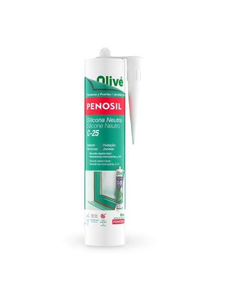 TUBO SILICONA NEUTRA PENOSIL C-25 BLANCO