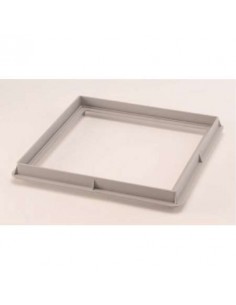 MARCO PARA TAPA/REJILLA 20X20 GRIS