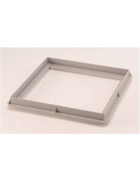 MARCO PARA TAPA/REJILLA 20X20 GRIS
