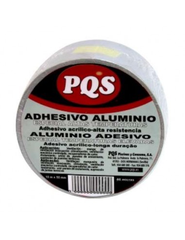 CINTA ADHESIVA DE ALUMINIO 10M X 50MM