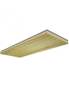 PANEL SANDWICH 2500X600X106MM ABETO NAT.