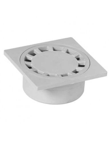 SUMIDERO SIFONICO PPR 15x15 GRIS Ø75