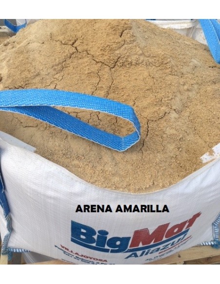 BIG BAG ARENA AMARILLA 0/2 FINA