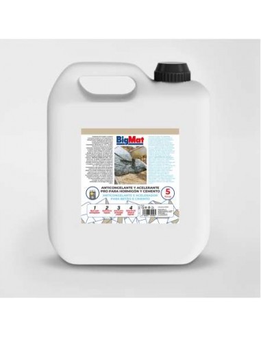 ANTICONGELANTE-ACELERANTE BIGMAT PRO 5KG