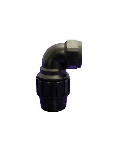 ENLACE ACODADO RH 25-3/4 PE FITTING