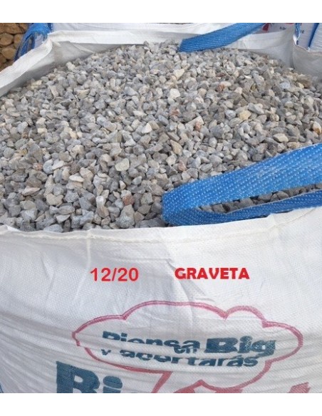 BIG BAG GRAVETA 12/20 BLANCA