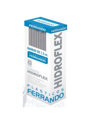 TUBO PVC HIDROFLEX GR BARRA 15MT D50