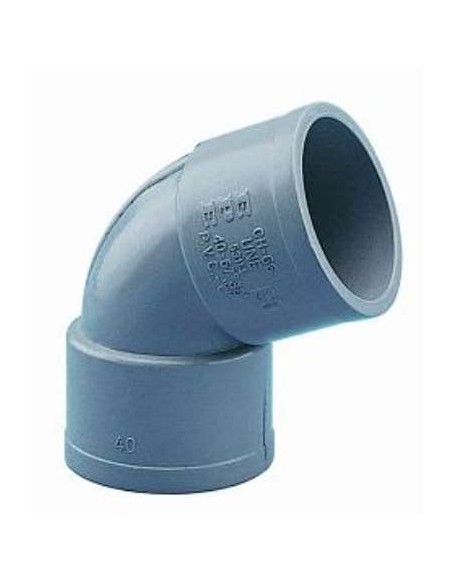 ACCESORIO PVC CODO 40 H-H 67º