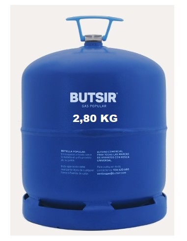 CARGA GAS BUTANO 2,8KG 907 CAMPING GAZ