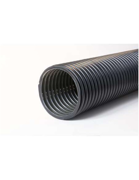 ROLLO TUBO DRENAJE PE NEGRO 110MM DOBLE CAPA