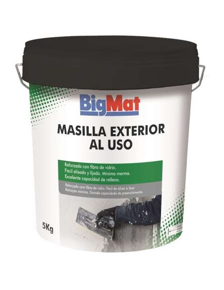 BOTE 5KG MASILLA EXTERIOR AL USO BIGMAT