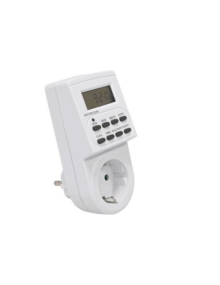RELOJ PROGRAMADOR DGITAL ELECTRONICO SEMANAL 27357