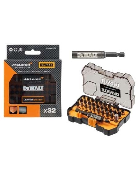 JUEGO 32PZASPUNTAS ATORNDEWALT MCLAREN