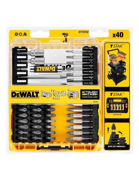 SET 40 ACCESORIOS DE ATORNILLAR