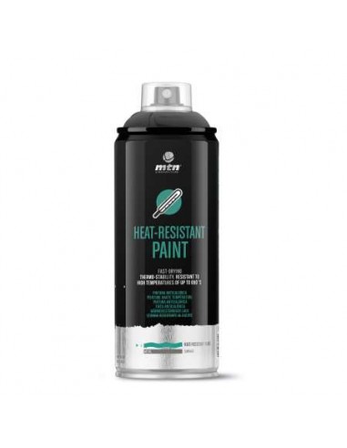 SPRAY PINTURA ANTICALORICA MTN PRO NEGRA