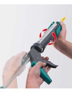 PISTOLA APLICADORA DE SILICONAS Y ACRILICOS  MG200 2