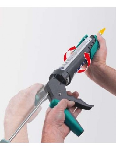 PISTOLA APLICADORA DE SILICONAS Y ACRILICOS  MG200