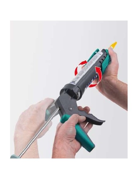 PISTOLA APLICADORA DE SILICONAS Y ACRILICOS  MG200