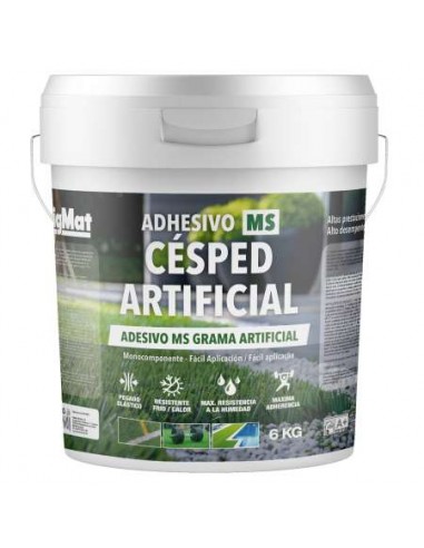 BOTE 6KG ADHESIVO CESPED ARTIFMS BIGMAT