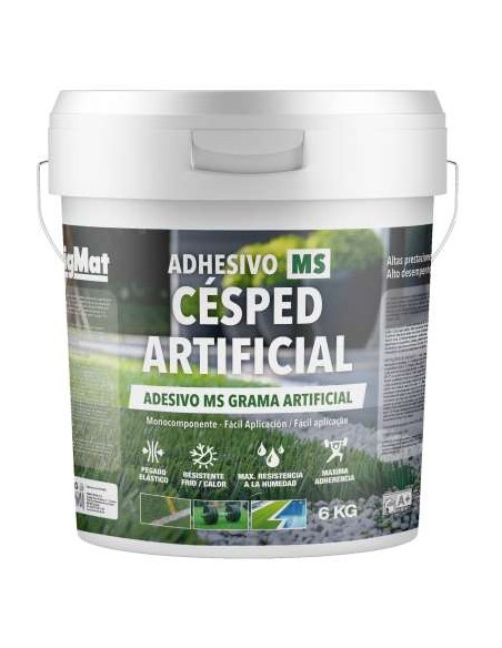 BOTE 6KG ADHESIVO CESPED ARTIFMS BIGMAT