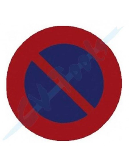 SEÑAL METALICA R-308 PROHIBIDO APARCAR 50CM