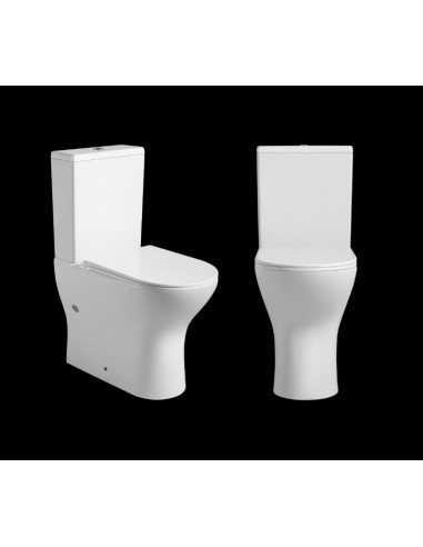 PACK INODORO WC CONFORT 46 CM DUAL BLANCO