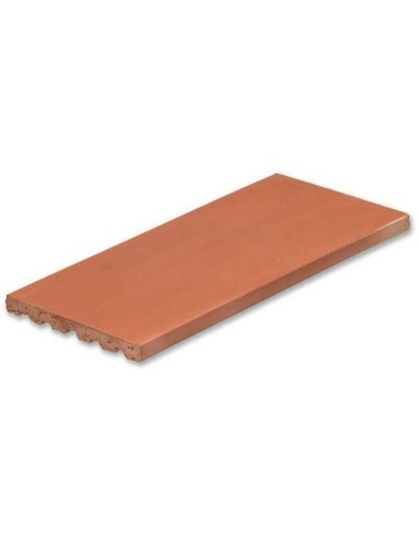ATOBA 12X24X1 ROJA MATE  1PAQUETE 25 UDS.