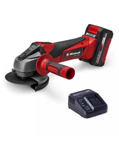 AMOLADORA TC-AG 18/115 LI EINHELL CON BATERIA Y...