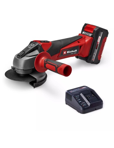AMOLADORA TC-AG 18/115 LI EINHELL CON BATERIA Y CARGADOR