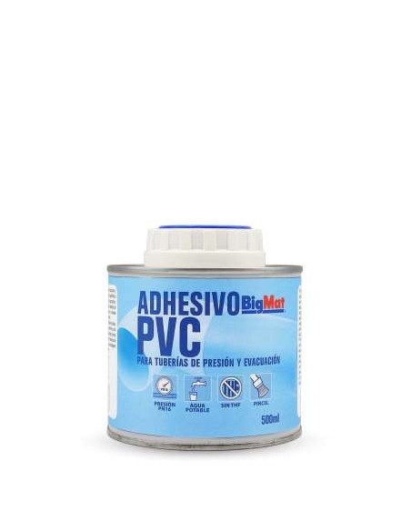 ADHESIVO PVC BIGMAT PINCEL 500ML