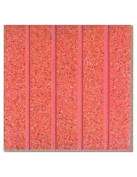 M2 40X40 PASTILLA BENIDORM 5 TACOS COLOR  ROJO